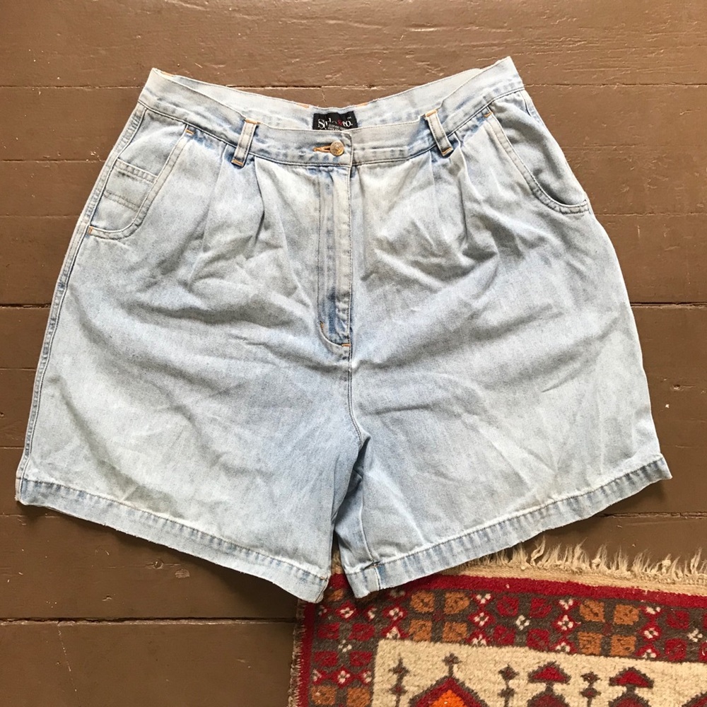 Vintage 90s high waisted jorts 💯 cotton